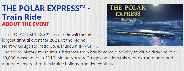 全美各地开往北极的圣诞火车,Polar Express All Aboard来了!