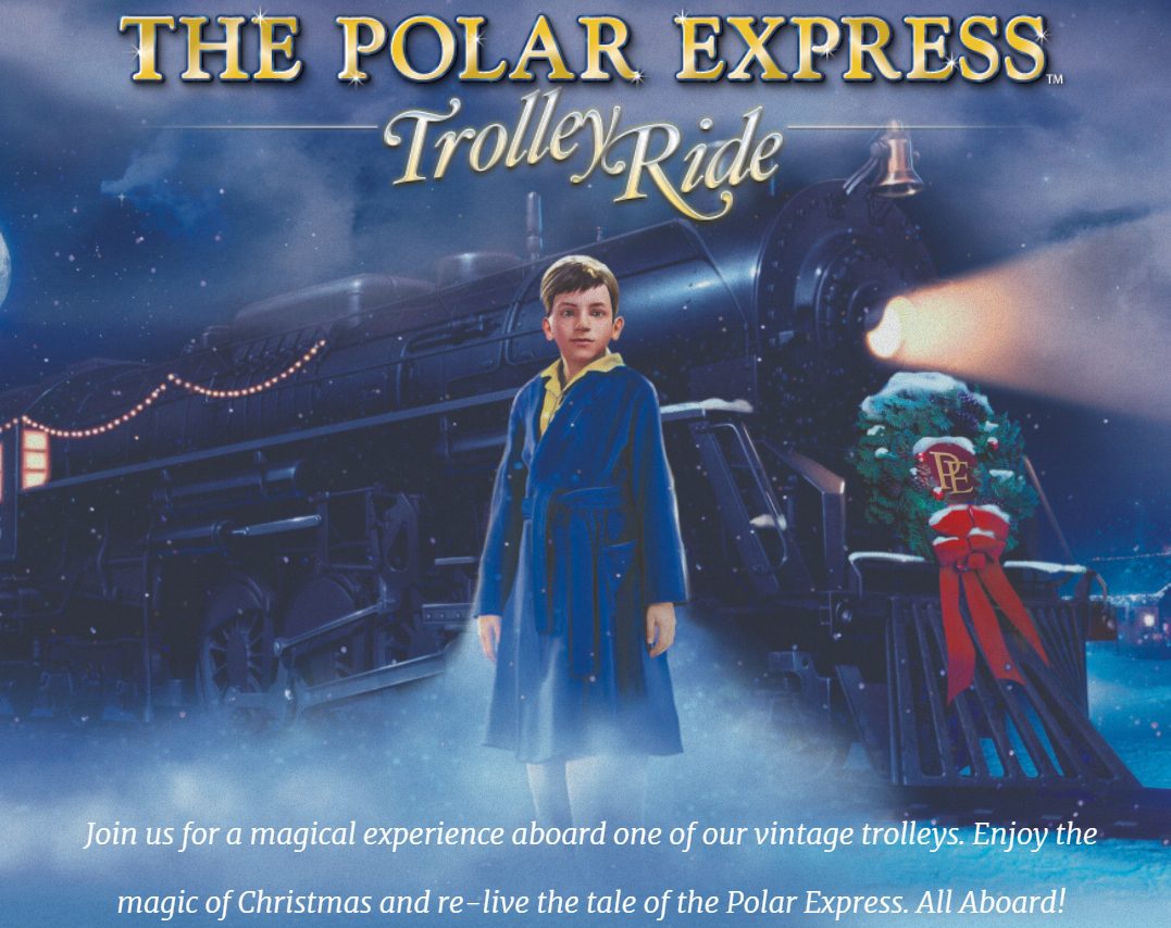 全美各地开往北极的圣诞火车,Polar Express All Aboard来了!