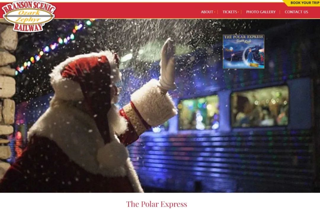 全美各地开往北极的圣诞火车,Polar Express All Aboard来了!