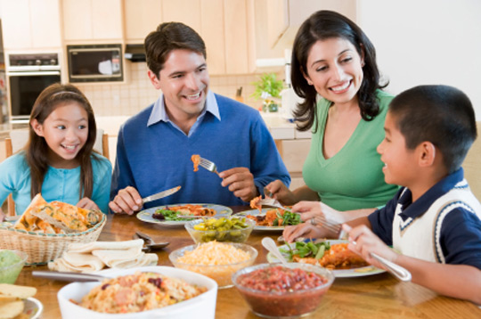 美国家庭餐桌礼仪教育