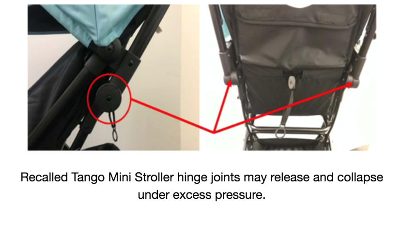 紧急召回Baby Trend Tango Mini系列婴儿推车