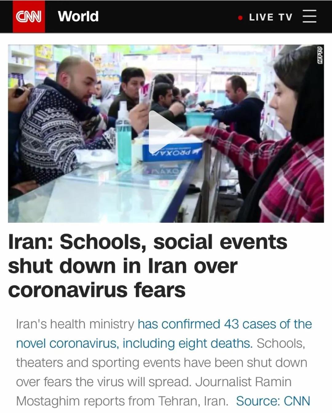 coronavirus spread in America