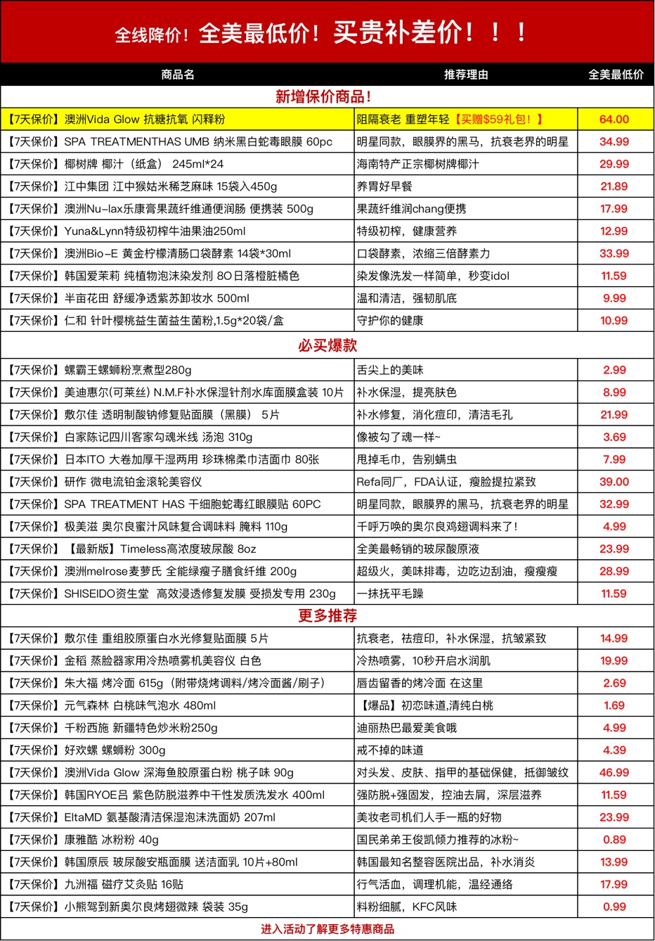 美国Oscart会员日促销活动