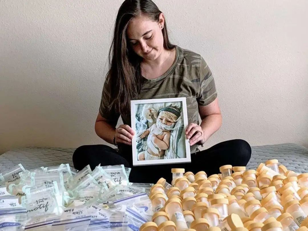 美国妈妈捐母乳