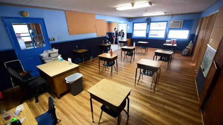 美国幼儿园小学复课 美国幼儿园小学复课