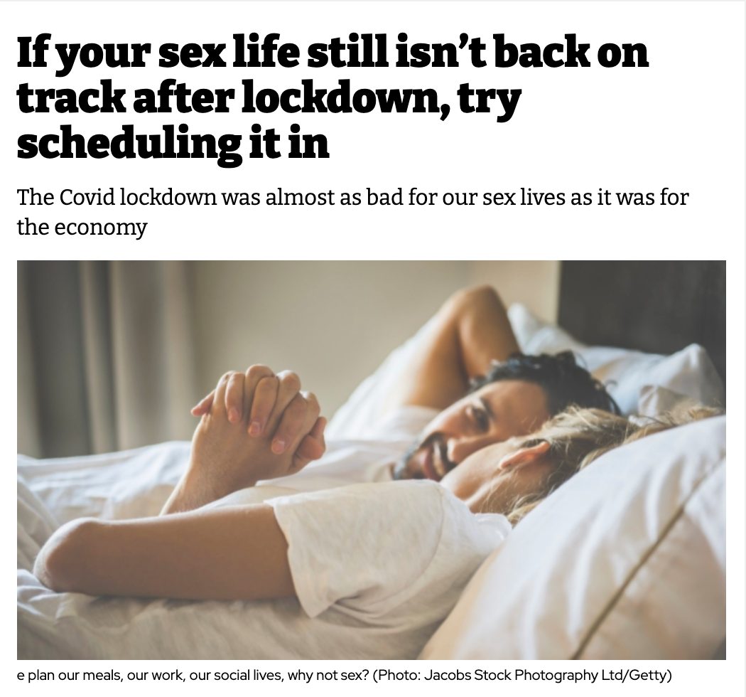 Lockdown让近一半美国人的性生活更糟糕了！